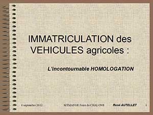 Homologations